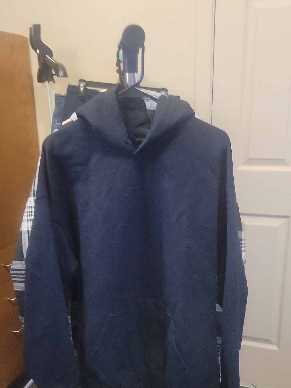 Gildan Navy Blue Lightweight Hoodie Pullover